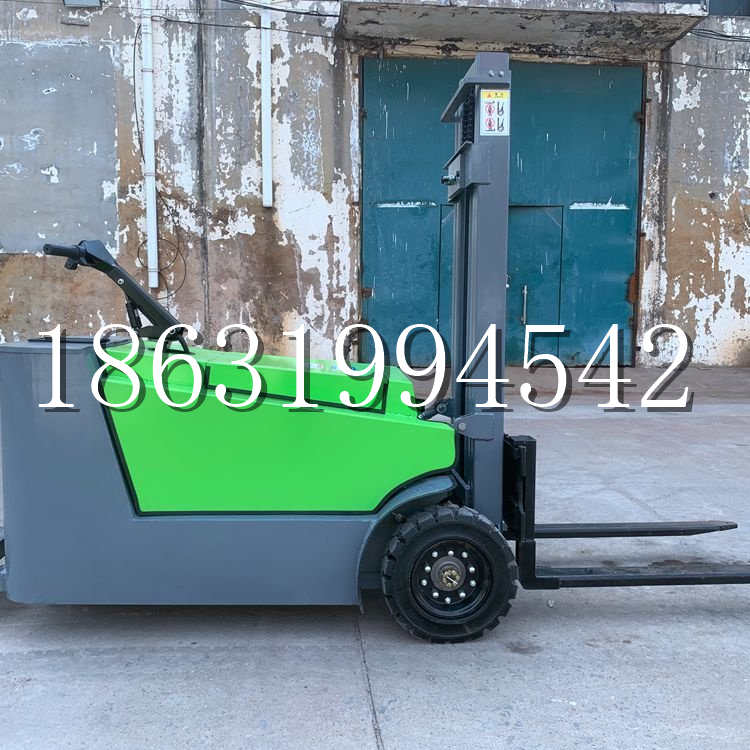 九台区小型电动叉车1吨2吨步行站驾式电瓶堆高充电装卸车液压升降车铲车